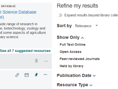 Library catalogue upgrade